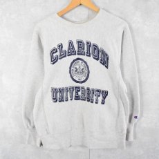 画像1: 90's Champion REVERSE WEAVE USA製 "CLARION" L (1)