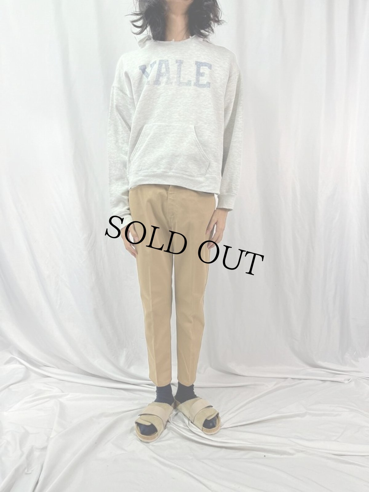 画像2: "YALE" プリントスウェットフーディー (2)