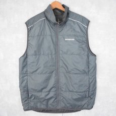 画像2: Patagonia 中綿入り リバーシブルベスト (2)