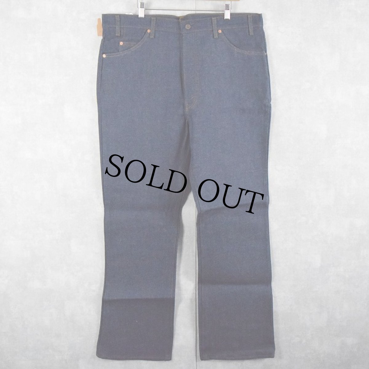画像2: 80's Levi's 20517-0217 USA製 デニムパンツ フラッシャー付きDEADSTOCK W42 (2)