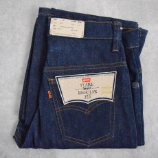 画像1: 80's Levi's 646-0217 USA製 オレンジタブ ベルボトムデニムパンツ フラッシャー付きDEADSTOCK W42 (1)