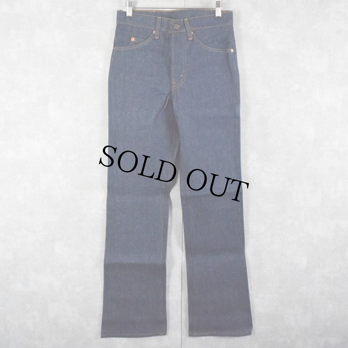 画像2: 80's Levi's 20517-0217 USA製 デニムパンツ フラッシャー付きDEADSTOCK W29 (2)