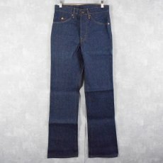 画像2: 80's Levi's 20517-0217 USA製 デニムパンツ フラッシャー付きDEADSTOCK W29 (2)