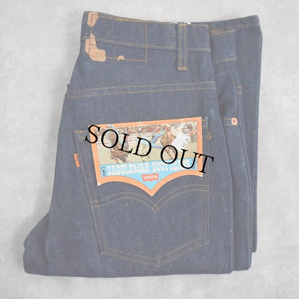 画像1: 80's Levi's 20517-0217 USA製 デニムパンツ フラッシャー付きDEADSTOCK W29 (1)