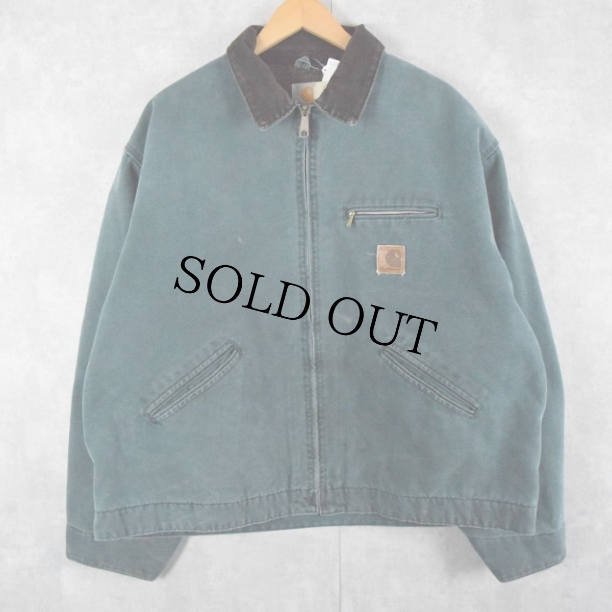 画像1: 80〜90's Carhartt USA製 ダックカバーオール 2XL (1)