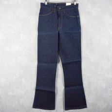 画像2: 80's Levi's 646-0217 USA製 オレンジタブ ベルボトムデニムパンツ フラッシャー付きDEADSTOCK W42 (2)