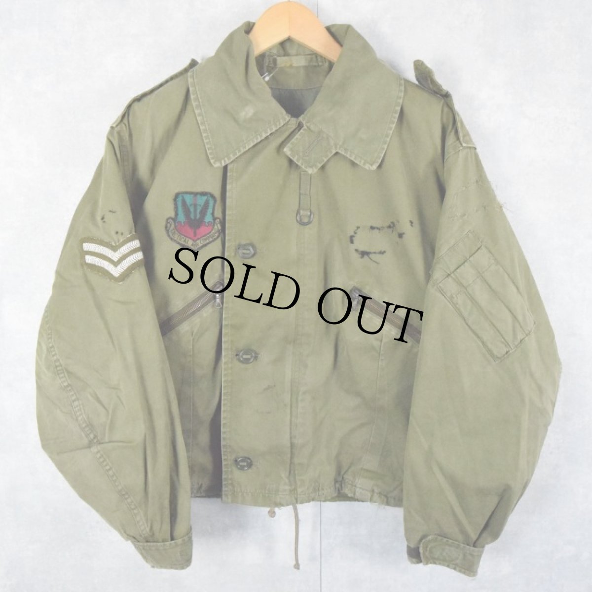 画像1: 90's ROYAL AIR FORCE MK3 Cold Wethar Jacket size6 (1)