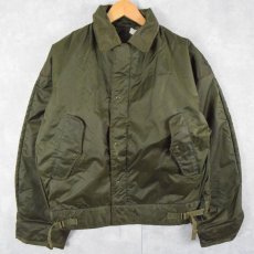 画像1: 60's U.S.NAVY A-1 Extreme Cold Weather Impermeable デッキジャケット MEDIUM (1)