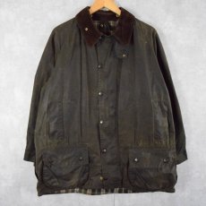 画像1: 90's Barbour ENGLAND製 "BEAUFORT" オイルドジャケット 3ワラント (1)