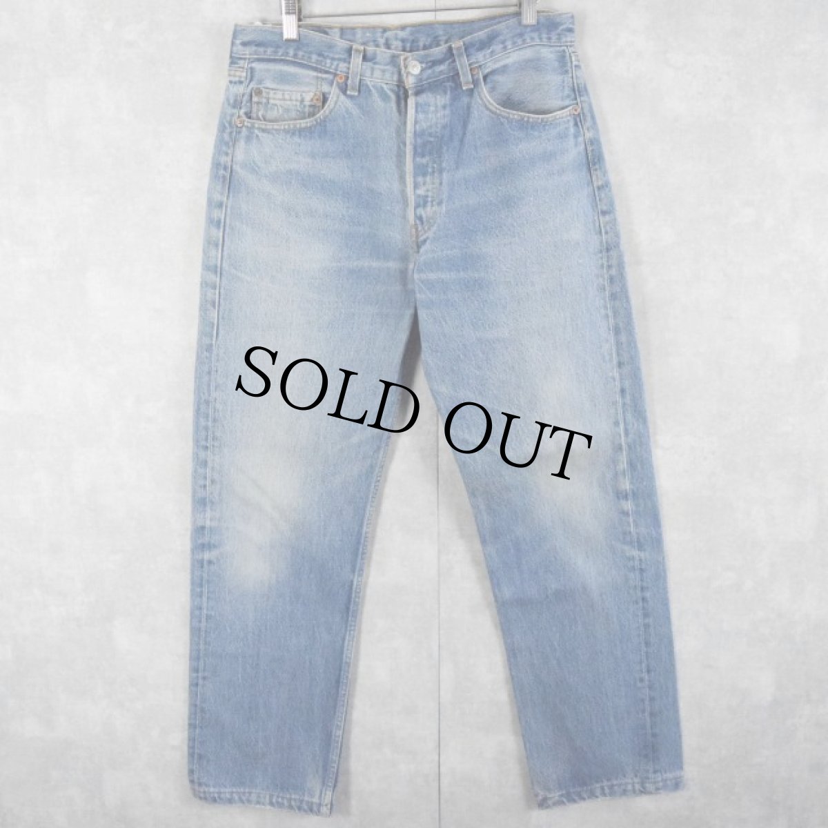 画像1: Levi's 501 FRANCE製 デニムパンツ W33 (1)