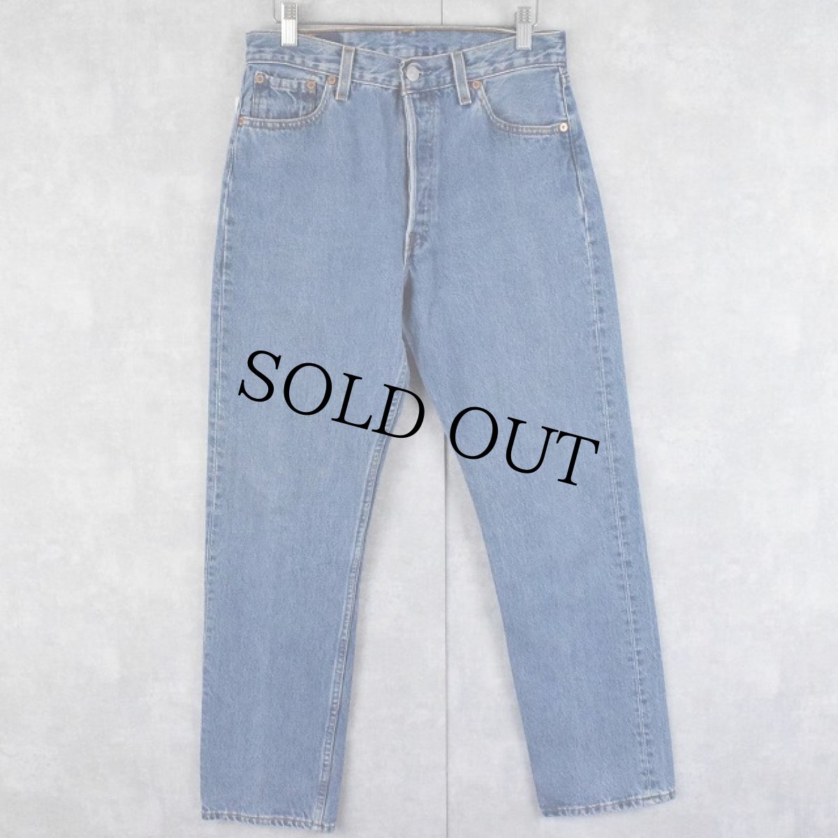 画像1: 90's Levi's 501 USA製 デニムパンツ W30 (1)