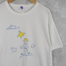 画像1: 90's RUSSELL ATHLETIC "星の王子さま" USA製 イラストプリントTシャツ XL (1)