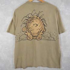 画像1: 90's PIG PEN USA製 "Calvin Klein"パロディTシャツ L (1)