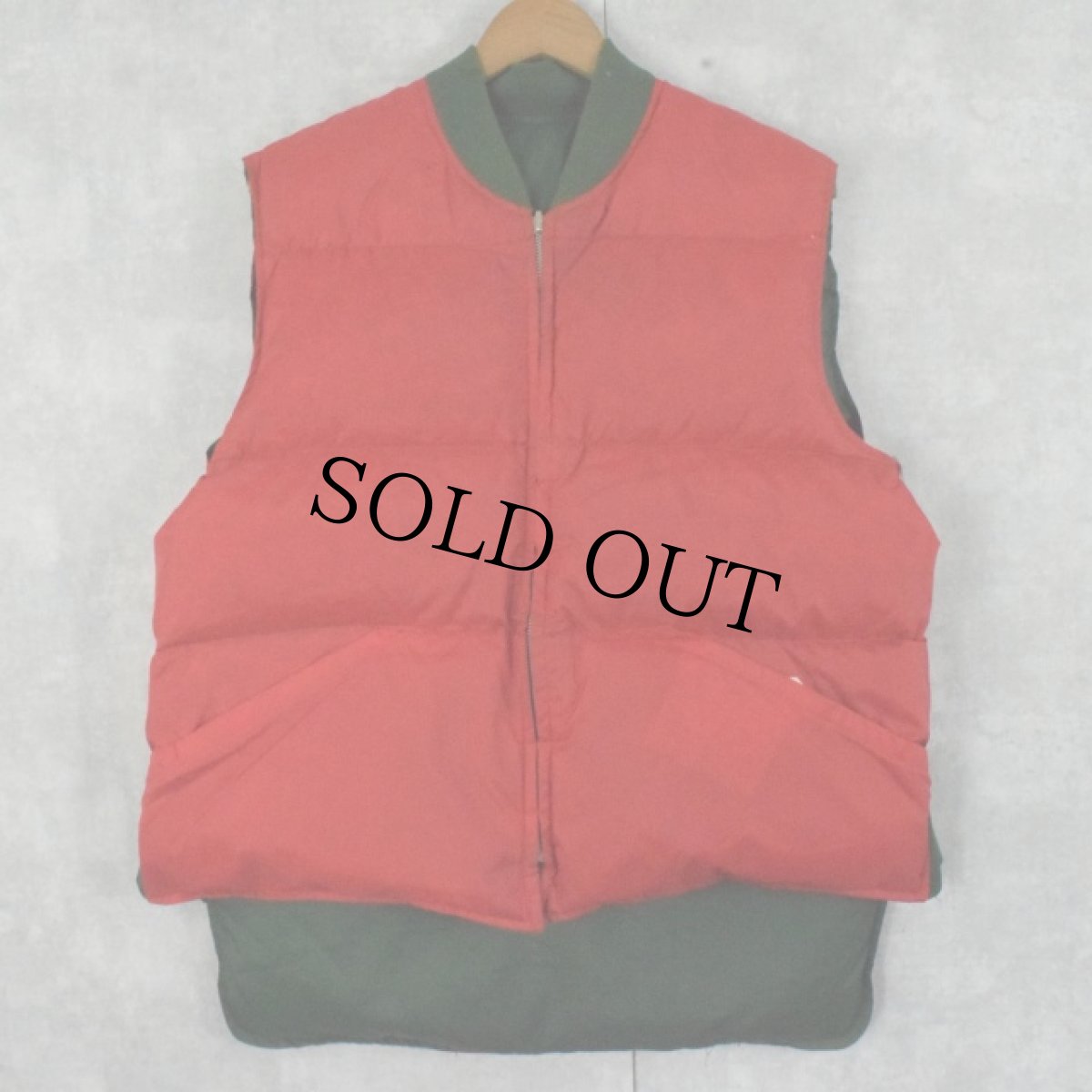 画像2: canada north リバーシブル ナイロンダウンベスト L (2)