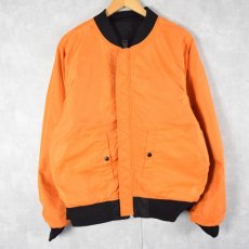 画像2: 民間品 ALPHA INDUSTRIES,INC. MA-1 フライトジャケット XLARGE (2)