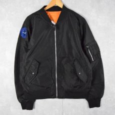 画像1: 民間品 ALPHA INDUSTRIES,INC. MA-1 フライトジャケット XLARGE (1)