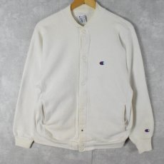 画像1: 【SALE】 90's Champion REVERSE WEAVE USA製 目付き スウェットスタジャン M (1)