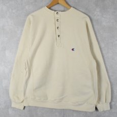 画像1: 80's Champion ROCHESTER NEW YORK ロゴ刺繍プルオーバースウェット XL (1)