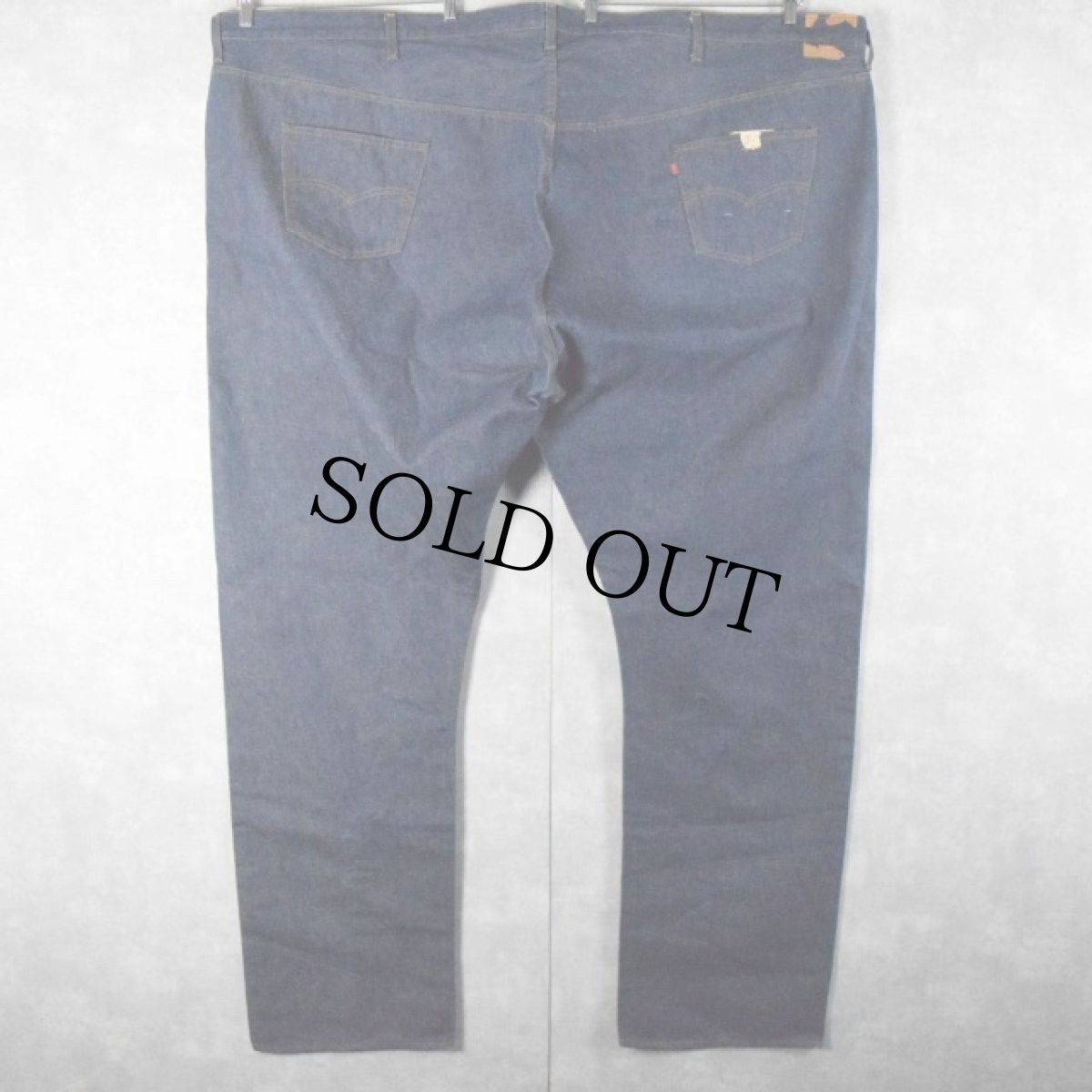 画像1: 80's Levi's 501 Red Line デニムパンツ DEADSTOCK W72 (1)