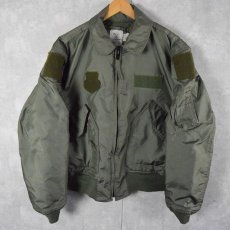 画像1: U.S.AIR FORCE CWU-45/P フライトジャケット L (1)