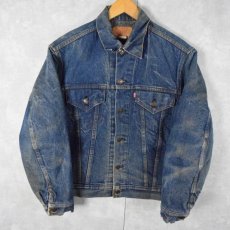 画像1: 70's Levi's 70505-0317 ブランケットライナー デニムジャケット SIZE42 (1)