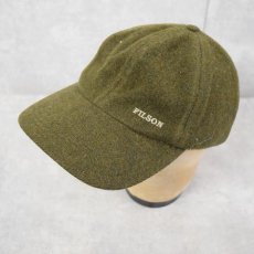 画像1: FILSON USA製 ロゴ刺繍ウールキャップ ONESIZE (1)