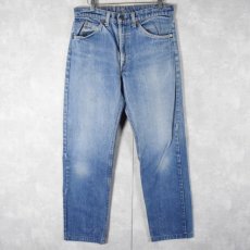 画像1: 80's Levi's 505 USA製 オレンジタブ デニムパンツ W31 (1)