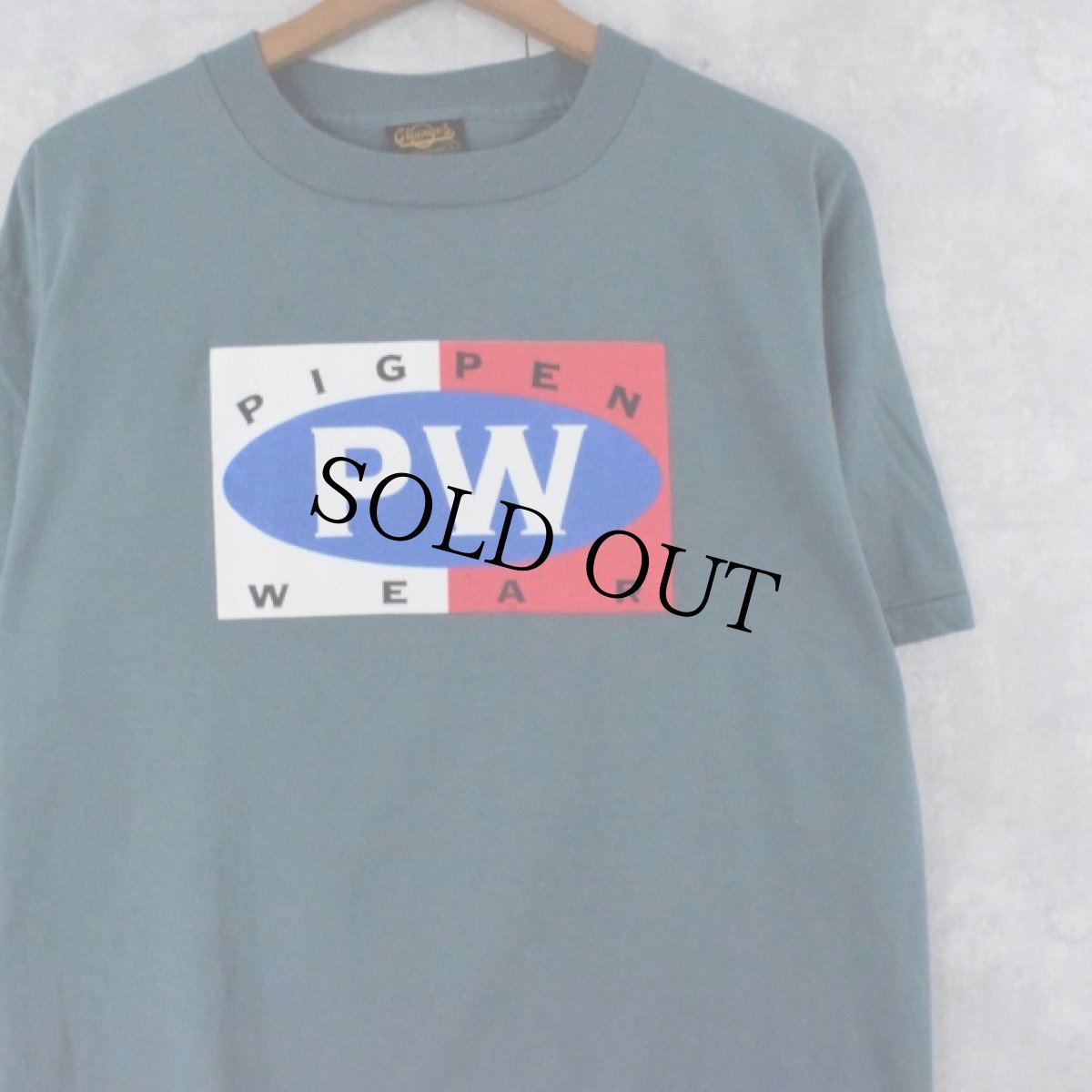 画像2: 90's PEANUTS "Pigpen" USA製 パロディTシャツ L (2)