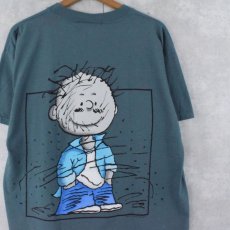 画像1: 90's PEANUTS "Pigpen" USA製 パロディTシャツ L (1)