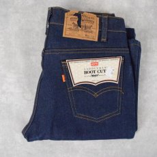 画像1: 80's Levi's 20517-0217 USA製 デニムパンツ フラッシャー付きDEADSTOCK W28 (1)