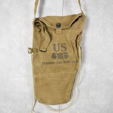 画像1: 40's WWII U.S.MILITARY Training Gas Mask M1A1 (1)