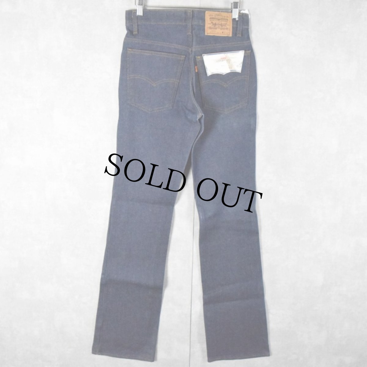 画像2: 80's Levi's 20517-0217 USA製 デニムパンツ フラッシャー付きDEADSTOCK W28 (2)