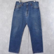 画像1: 90's Levi's 501 USA製 デニムパンツ W35 (1)