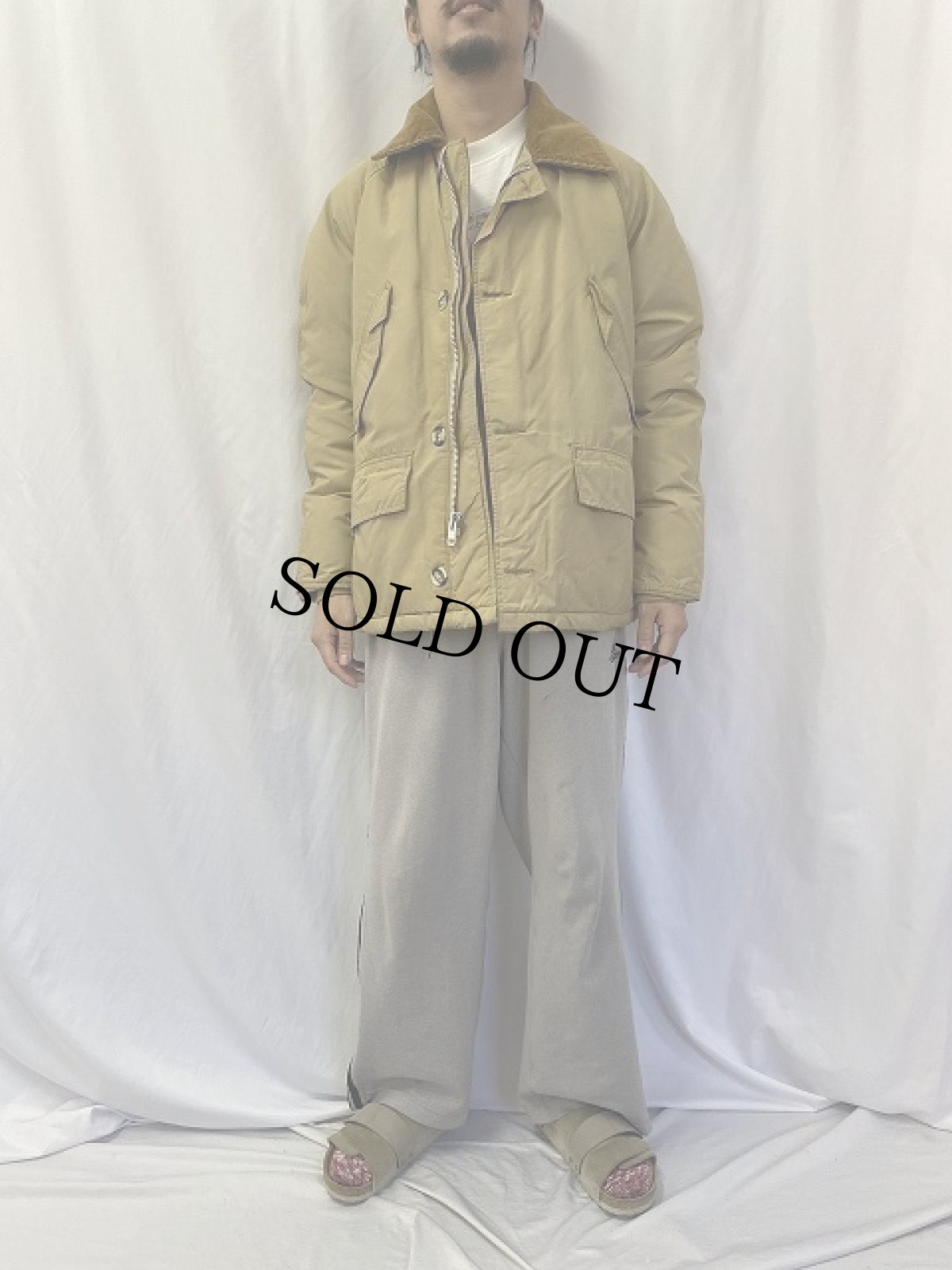 画像2: 80's L.L.Bean USA製 60/40クロス ダウンジャケット M (2)