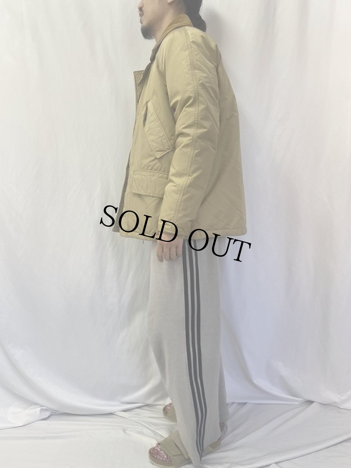 画像3: 80's L.L.Bean USA製 60/40クロス ダウンジャケット M (3)