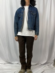 画像2: 60's LEVI'S 70505 BIGE デニムジャケット (2)