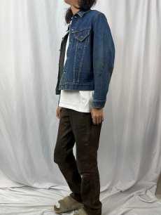 画像3: 60's LEVI'S 70505 BIGE デニムジャケット (3)