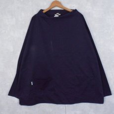 画像1: 80's Yarmo ENGLAND製 フィッシャーマンスモック XXL NAVY (1)