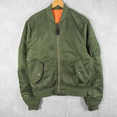 画像1: 民間品 ALPHA INDUSTRIES,INC. MA-1 フライトジャケット SMALL (1)