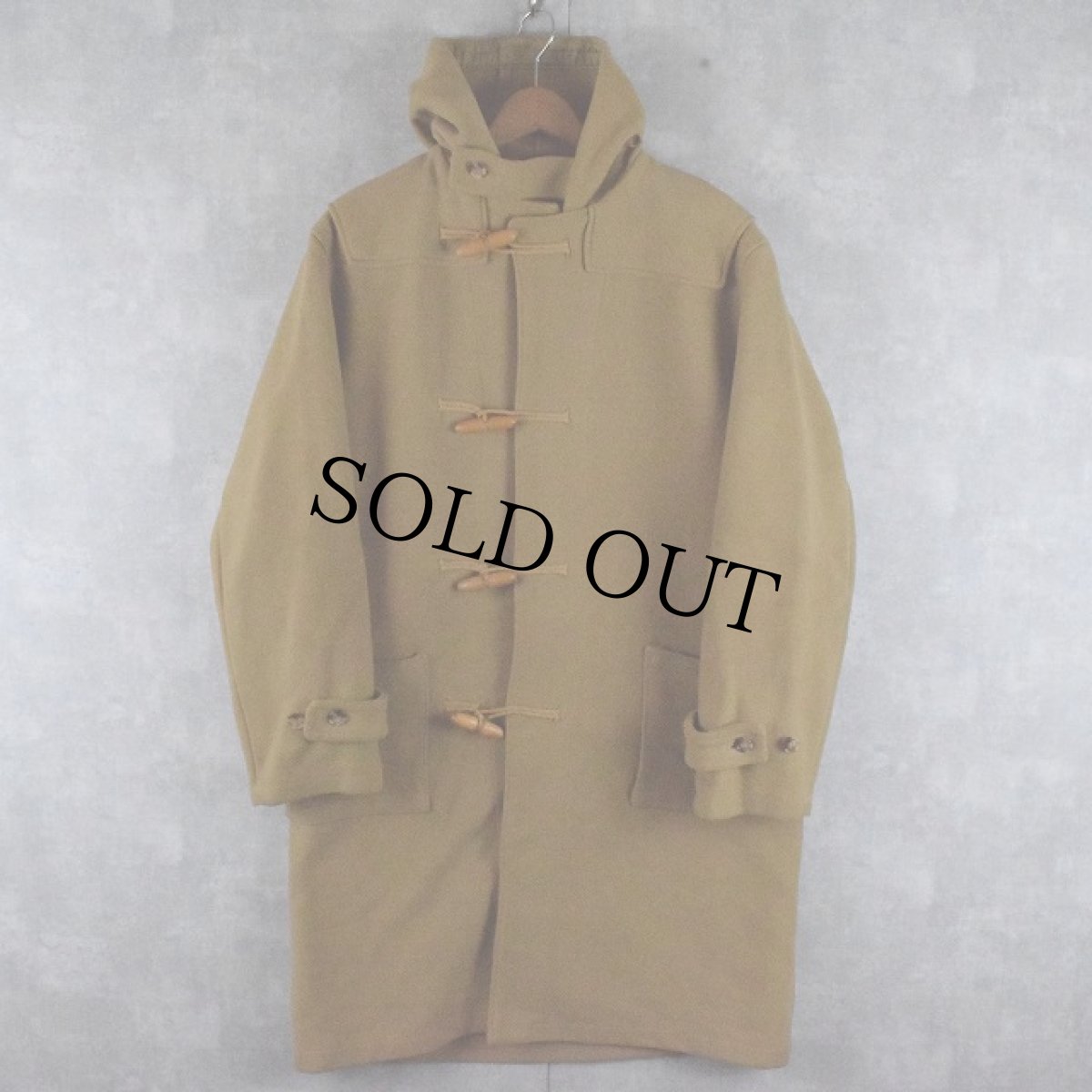 画像1: 50's CONVOY COAT ENGLAND製 メルトンダッフルコート (1)