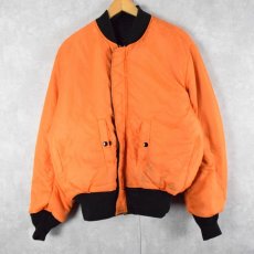 画像2: 民間品 ALPHA INDUSTRIES,INC. MA-1 フライトジャケット LARGE (2)