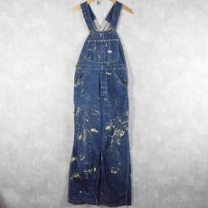 画像1: 50's Lee "JELT DENIM" ローバック デニムオーバーオール (1)
