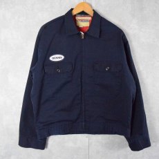 画像1: 60〜70's Work Wear Corporation USA製 "DENNIS" パッチ付きワークジャケット M (1)