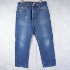 画像1: Levi's 505 USA製 デニムパンツ W33 (1)