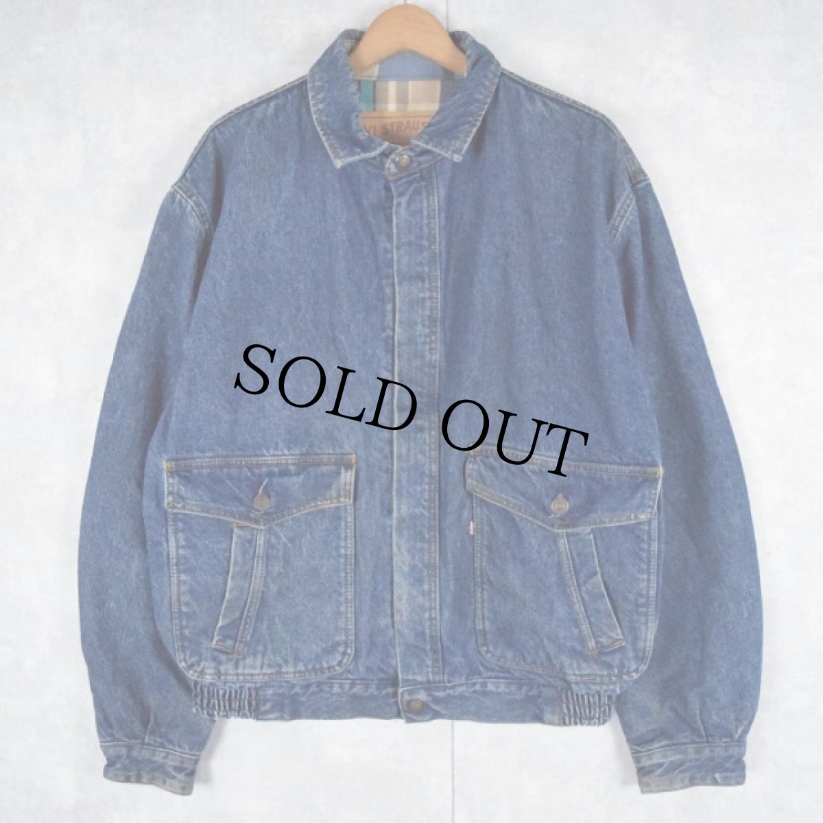 画像1: 80's Levi's 75069-0214 デニムジャケット L (1)