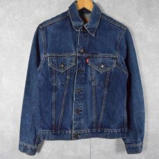 画像1: 70's Levi's 70505-0217 USA製 デニムジャケット size38 (1)
