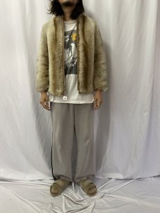 画像6: 70's フェイクファージップパーカー (6)
