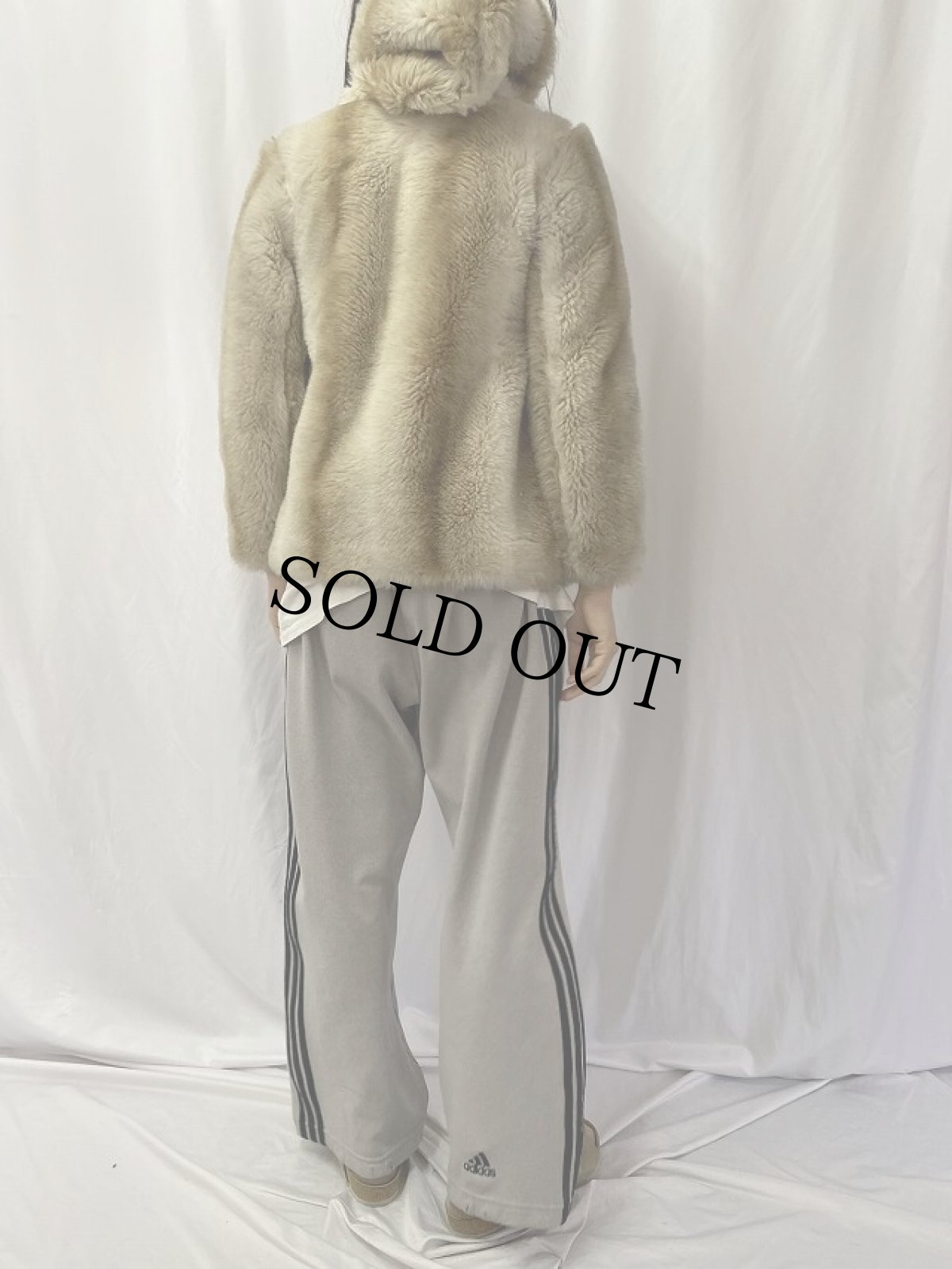 画像8: 70's フェイクファージップパーカー (8)