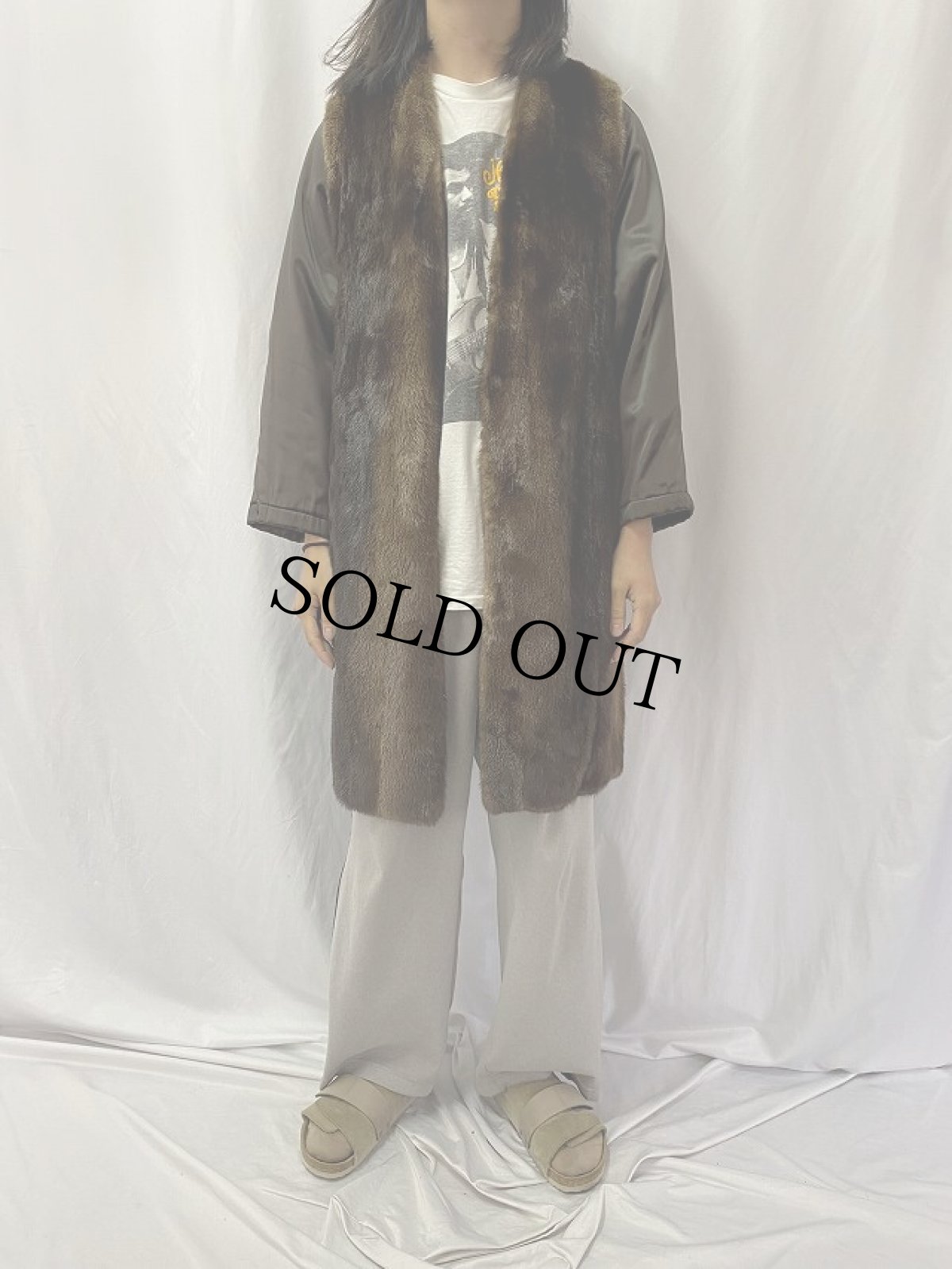 画像2: リアルファーコート (2)