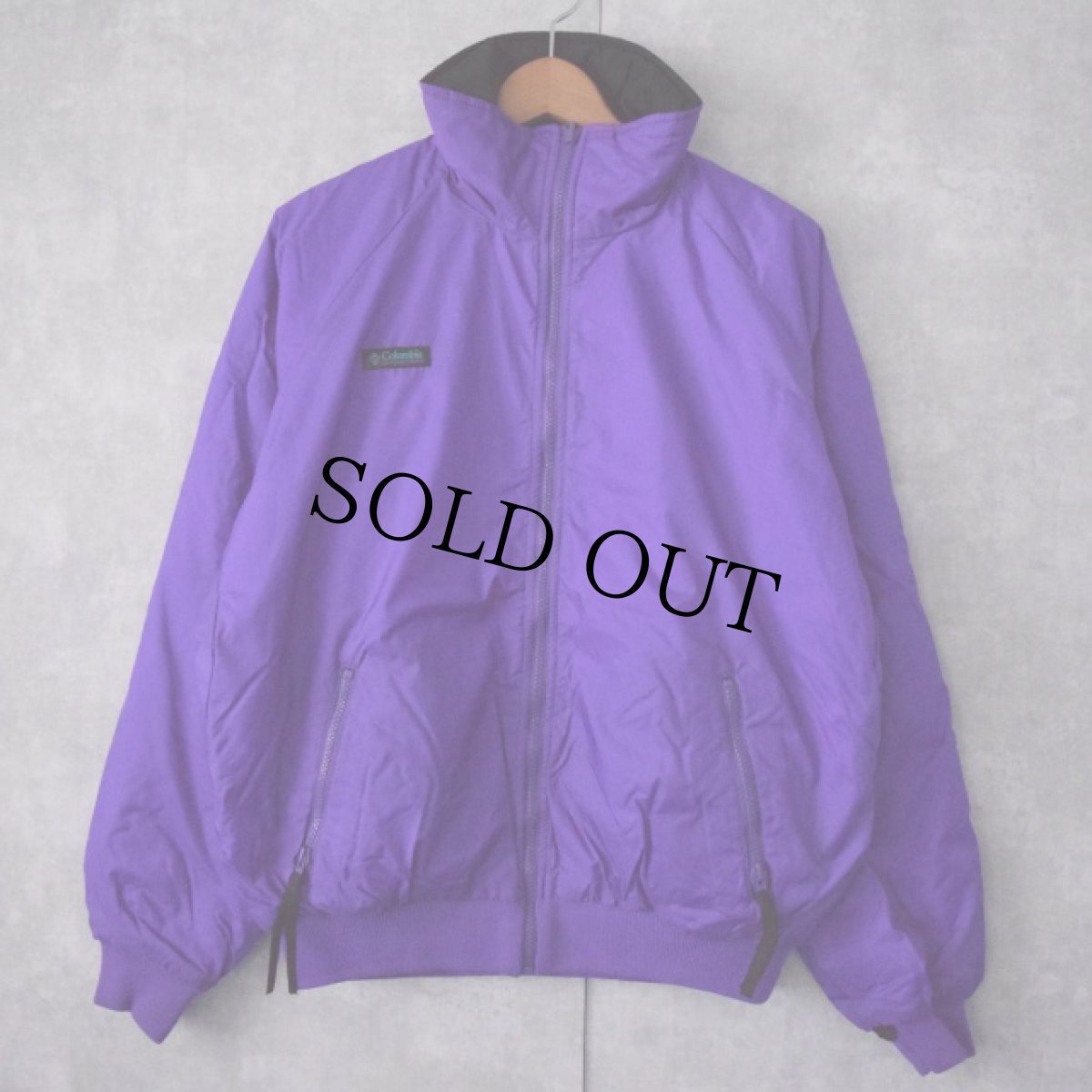 画像2: 90's Colimbia リバーシブル ナイロンジャケット M (2)